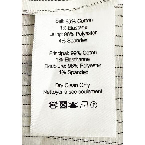 Veronica Beard Women's Arezzo Buffalo Plaid Mini Skirt Black White Front Pockets - Picture 10 of 10